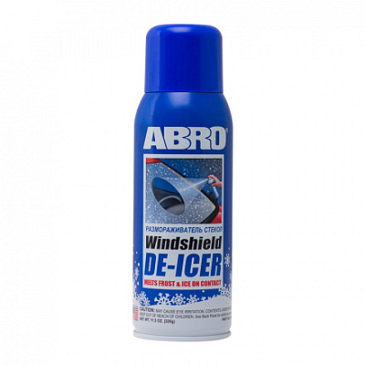 Супер размораживатель ABRO Masters для удаления снега и льда 400мл WD-300-AM-R 1/12