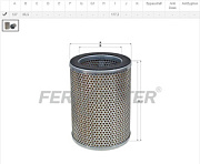 Фильтр масляный Fera Filter FEO1217/1H (P550523/PT91)