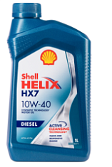 Shell DIESEL HX7 10W40, 1л, 1/12