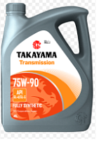 Масло трансмиссионное Takayama Transmission 75W-90 4л, 1/4