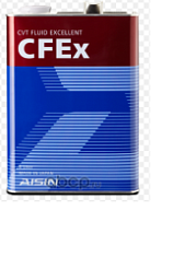 Масло трансмиссионное AISIN CVT 7004 4л, 1/4