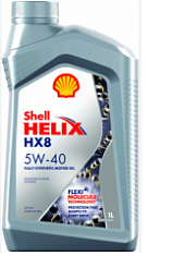 Shell Helix HX8 Syn 5W40, моторное масло 1л, 1/12
