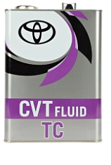 Масло трансмиссионное Toyota CVT-TC PURPLE 4л, 1/4