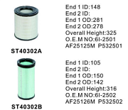 Фильтр воздушный ST40302AB