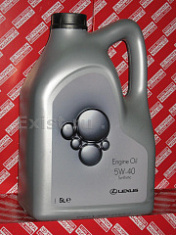 Масло моторное Lexus 5w40 5л, 1/4