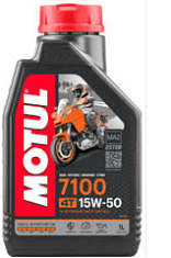 MOTUL Масло моторное 7100 Ester 4T 15W50 4L, 1/4