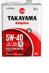 Масло моторное Takayama Adaptec 5W-40 1л, 1/12
