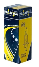 Галоген. лампа "Narva" H1 12v100w. /P14,5s/ (1/10)