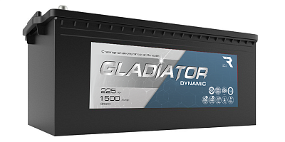 акб Gladiator Dynamic 225Ah 6СТ-225R (518*275*242)