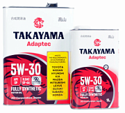 Масло моторное Takayama Adaptec 5W-30_GF-6A  4л, 1/4
