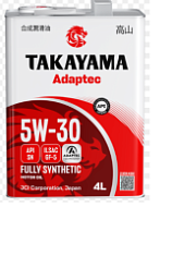 Масло моторное Takayama Adaptec 5W-30 1л, 1/12