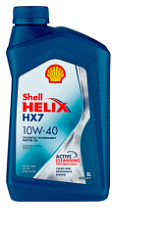 Shell Helix HX7 10W-40, моторное масло 1л, 1/12