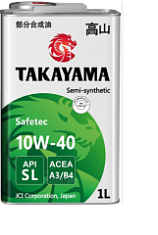 Масло моторное Takayama Safetec 10W-40 1л, 1/12